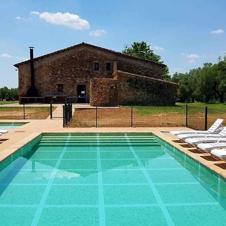 Masia Para Grupos Con Piscina Privada28 Pax Cabanelles Exterior foto