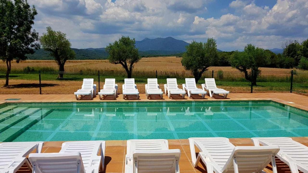 Masia Para Grupos Con Piscina Privada28 Pax Cabanelles Exterior foto